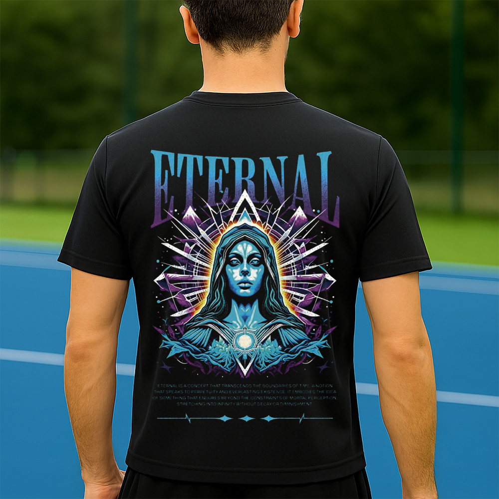 Camiseta Dry Fit Masculina Estampada Estátua de Cristal P ao GG Leve Respirável Academia Treino