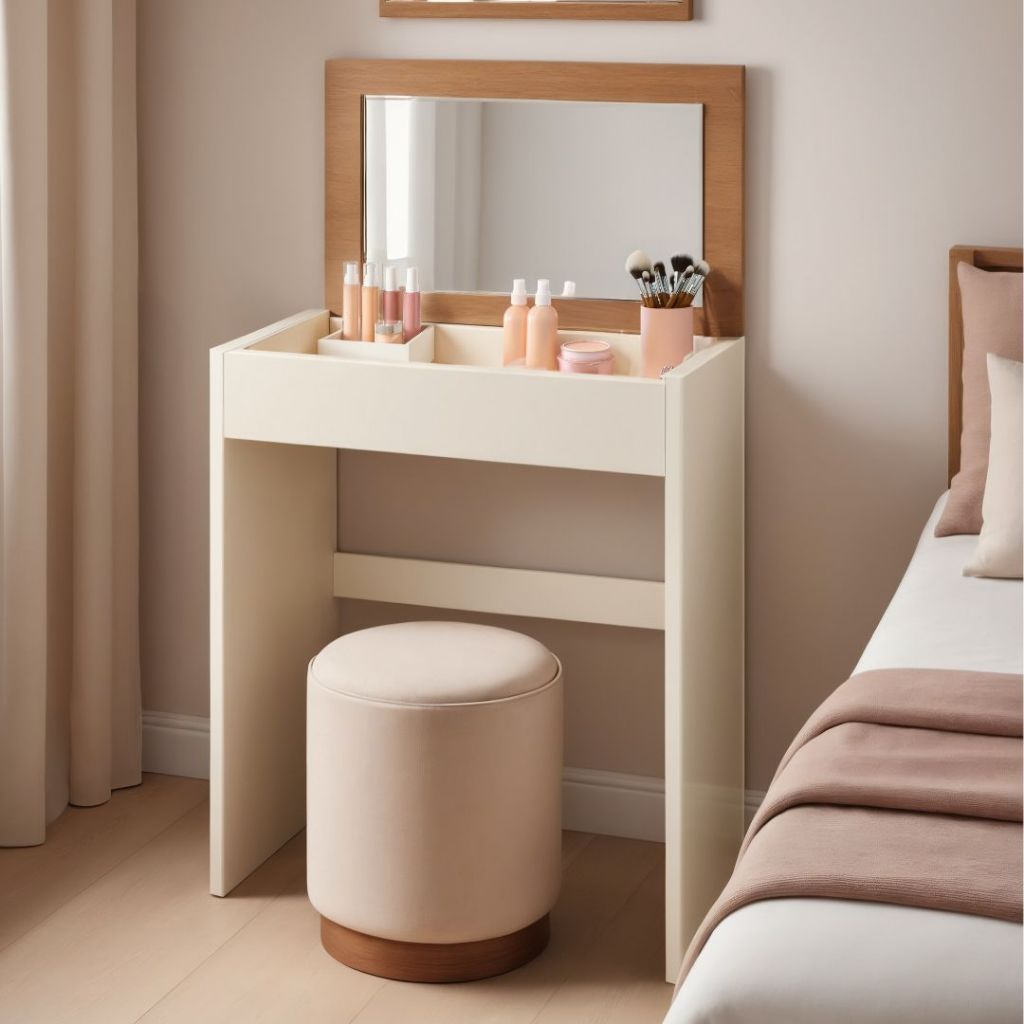 Penteadeira Com Espelho Para Quarto Camarim Maquiagem em Oferta na Shopee