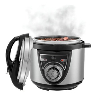 Panela De Pressão Elétrica 4L Kian Preto Inox 127V em Oferta na Shopee