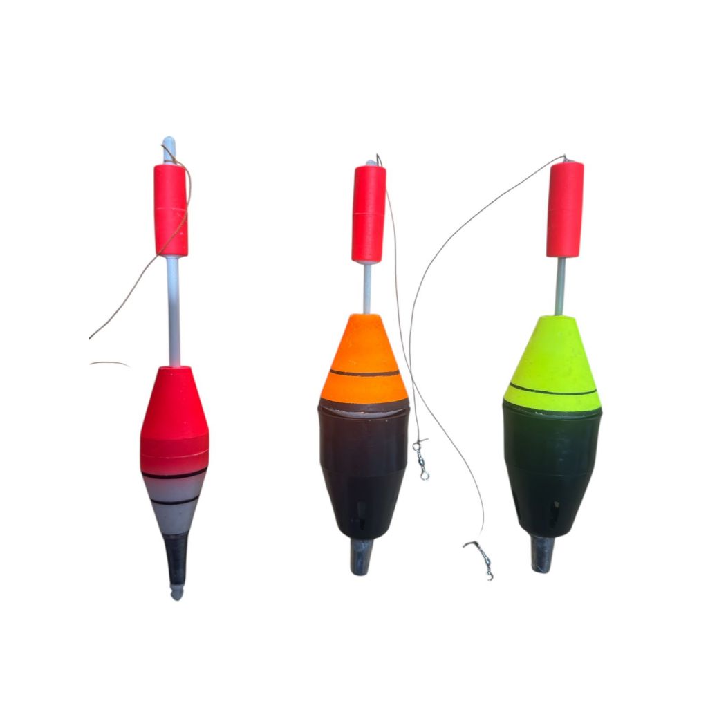 kit boia de pesca  2 cevadeiras + torpedo melhor custo benefício do mercado !