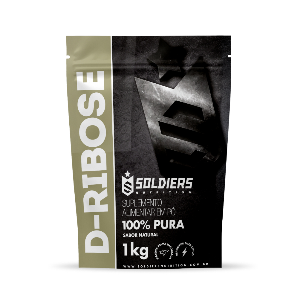 D-Ribose 1kg 100% Pura Importada Soldier Nutritions Suplemento Carboidrato Esportivo Performance Saúde em Oferta na Shopee