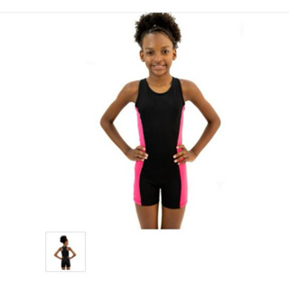 Maiô Macaquinho Natação Infantil/Juvenil + 01 touca em Oferta na Shopee