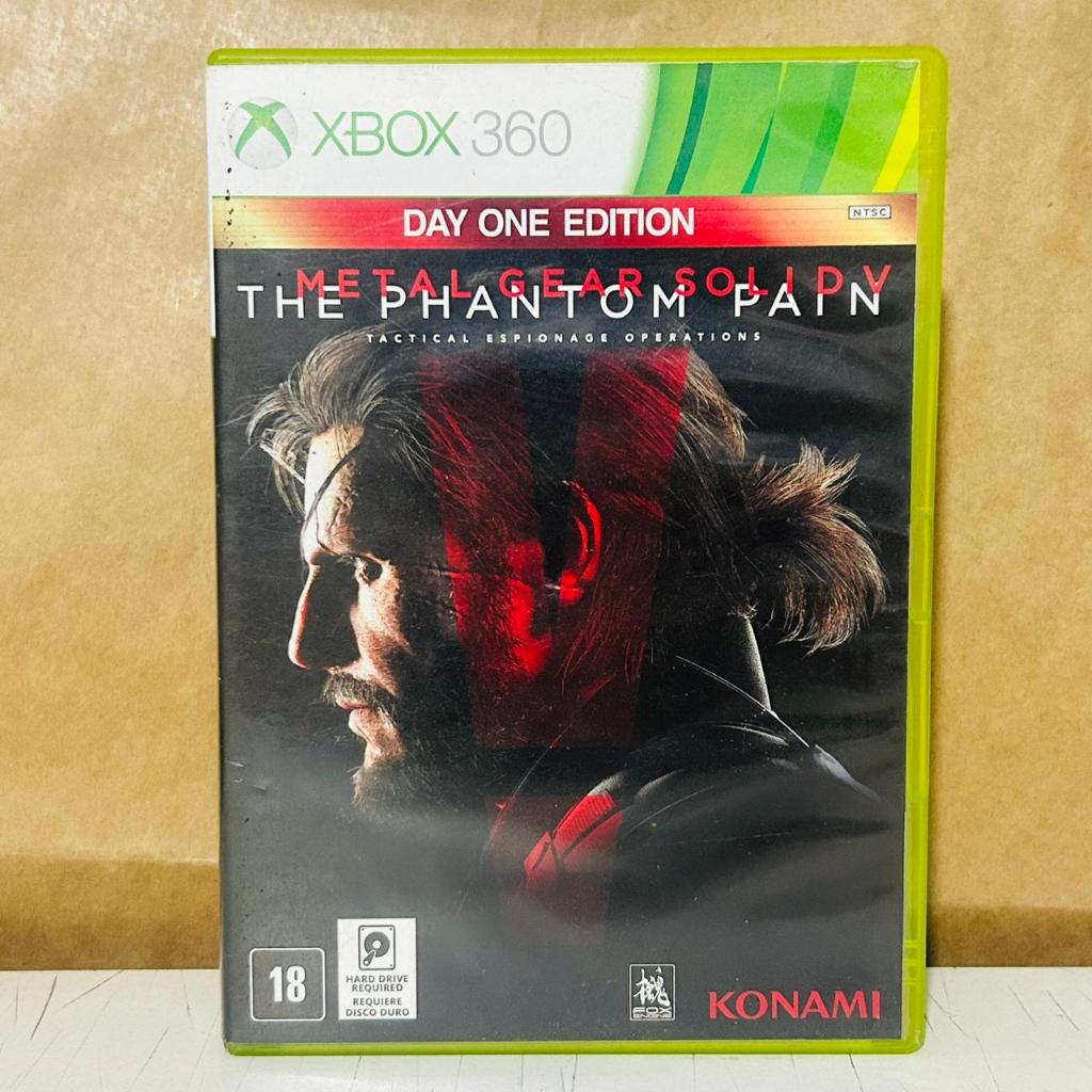 Metal Gear Solid V The Phantom Pain Mídia Física Seminovo Original Xbox 360