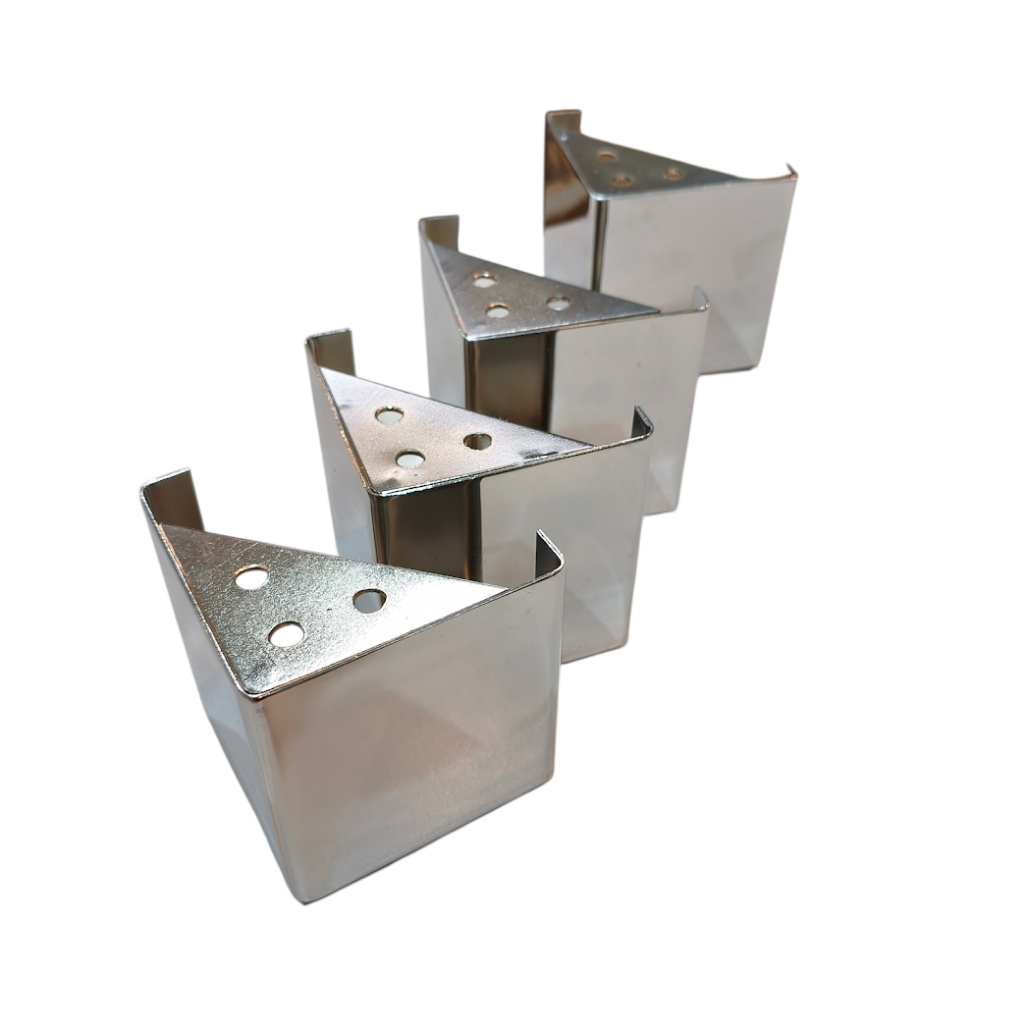 PROMOÇÃO Kit até 12 Pé Cantoneira L reforçado alumínio fundido Para Sofá Puff Poltrona Para Móveis no Geral em Oferta na Shopee