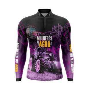 Camiseta Camisa Agro Feminina Mulheres do Agro Proteçao Uv50+ GLL152 em Oferta na Shopee