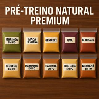 Combo Natural em Pó - 10 itens - Qualidade Premium em Oferta na Shopee