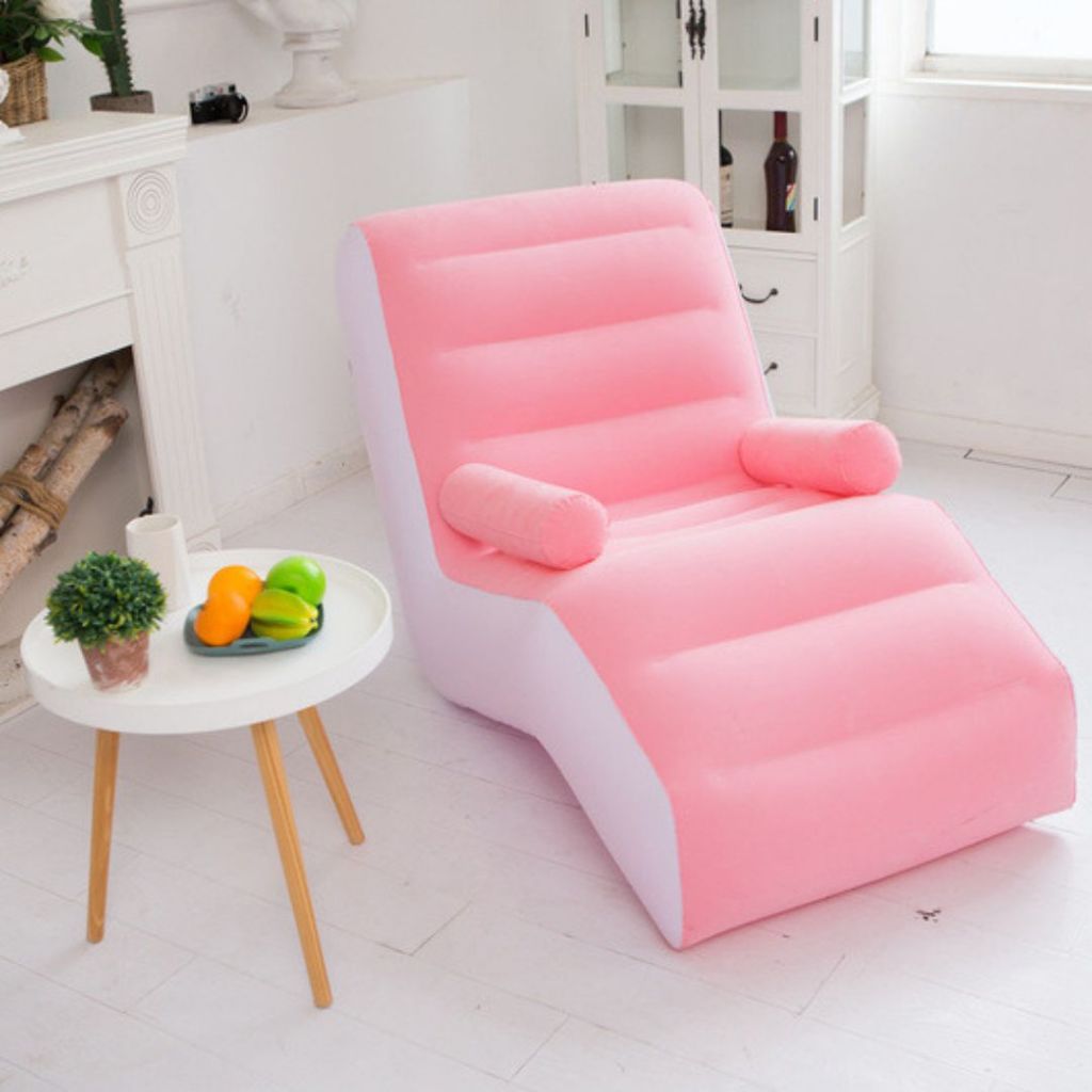 Sofá Inflável Impermeável Camping Puff Confortável Grande com Braço.XHL_HOME