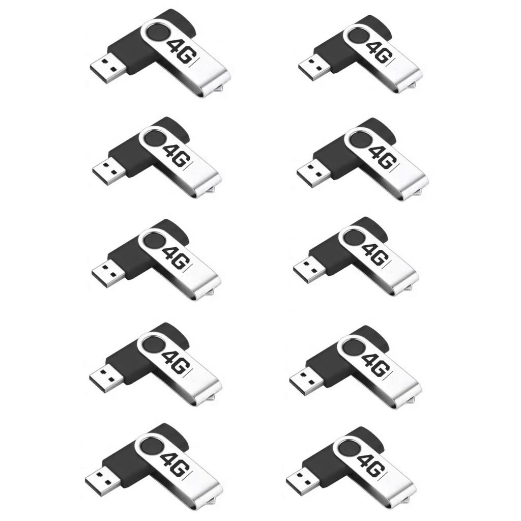KIT 10 PCS USB  4GB/8GB/ 16GB / 32GB / 64GB  /128G  FLASH DRIVE PENDRIVE  NOVO