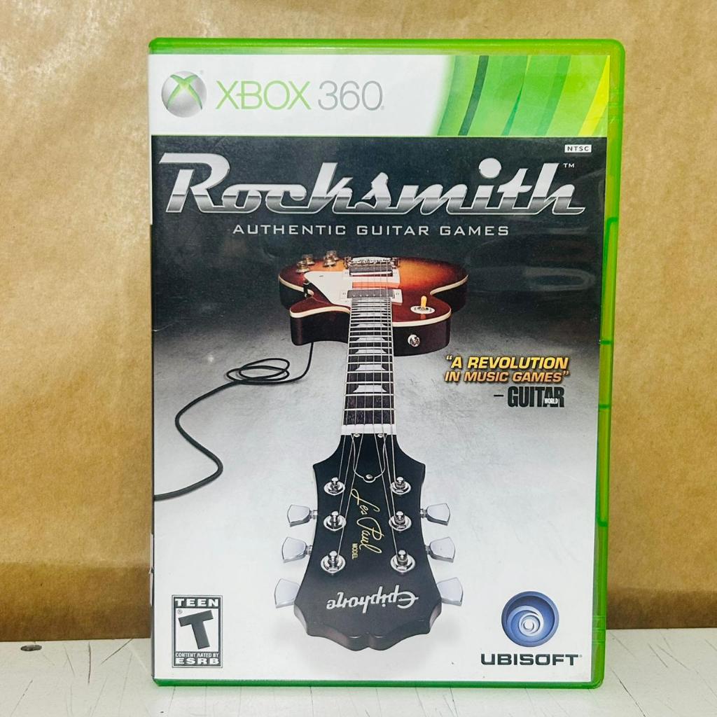 Rocksmith Authentic Guitar Games Mídia Física Seminovo Original Xbox 360