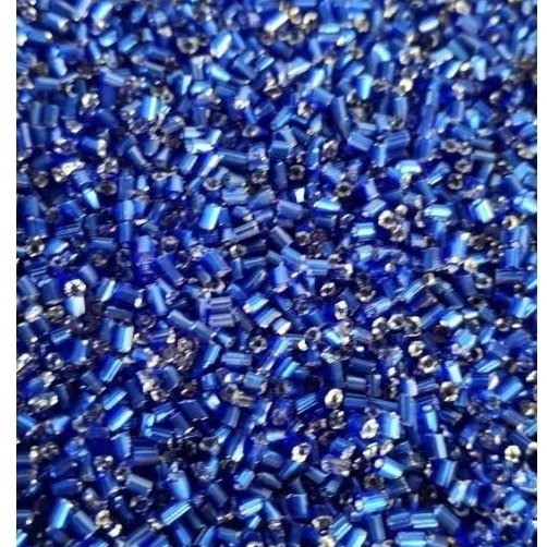 Vidrilho Azul Royal Brilhante em Oferta na Shopee