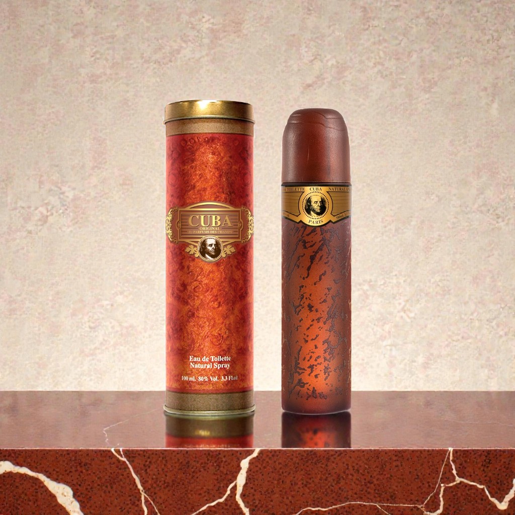Perfume Cuba Brown / Cuba Paris 100ml Eau de Toilette – Masculino, Amadeirado Aromático Quente e Clássico