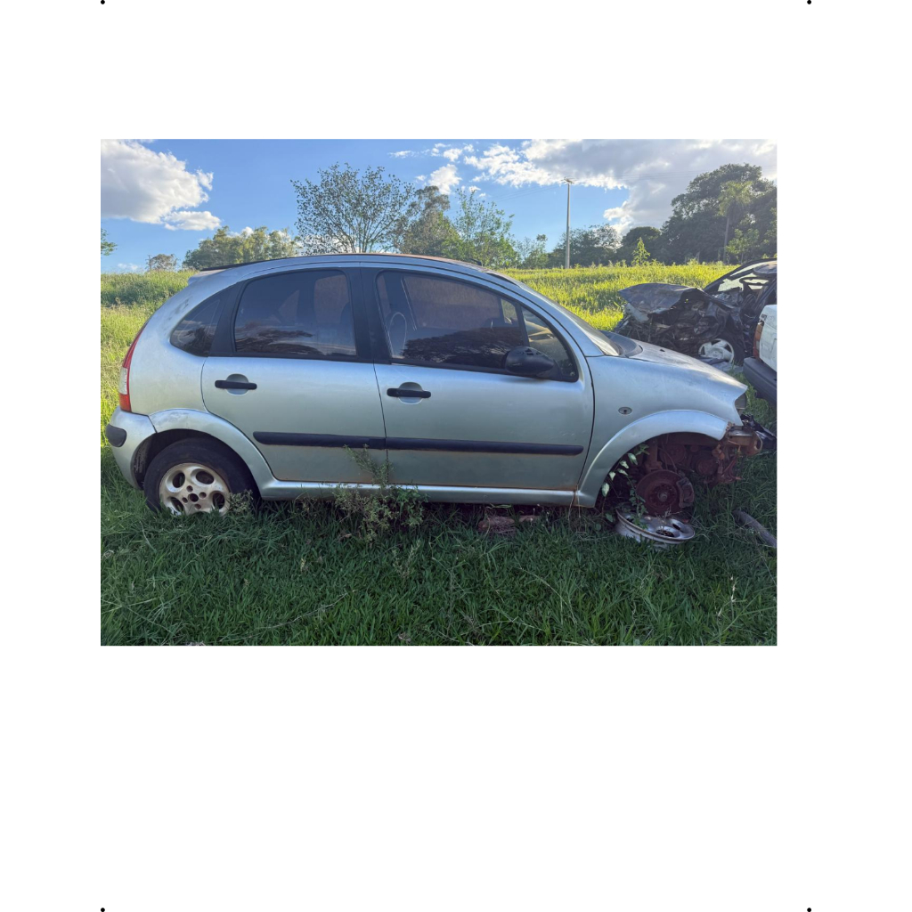 Sucata Citroën C3 1.4 2009 – Para Retirada de Peças