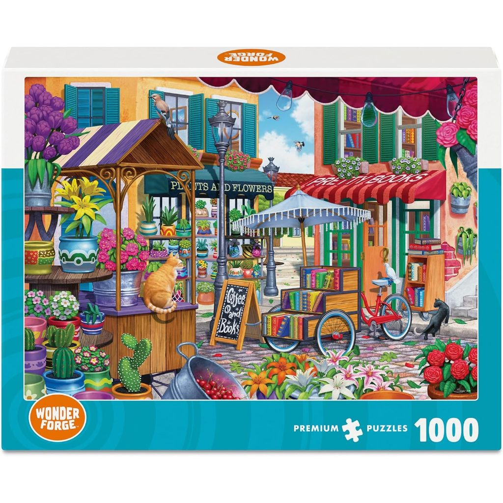 Quebra-cabeça 1000pecas Puzzle Importado  Mercadinho dos Sonhos- Wonder Forge Ravensburger