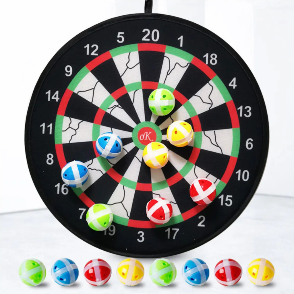 Jogo de Dardos de Velcro Com Alvo e Bolinhas em Oferta na Shopee