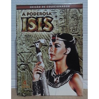 Dvd Poderosa Isis - Edição de Colecionador - Box C/ 4 DVDs - Semi-novo - Raríssimo Original Usado