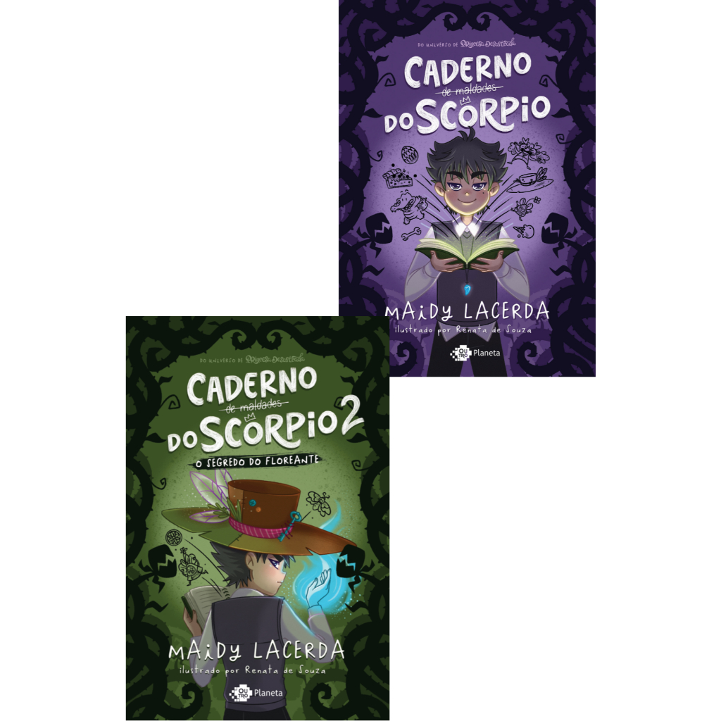 Coleção O Caderno de Maldades do Scorpio – Kit Volumes 1 e 2