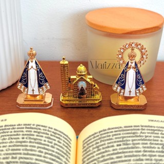 Nossa Senhora Aparecida santinha para casa e carro decoração Religiosa em Oferta na Shopee