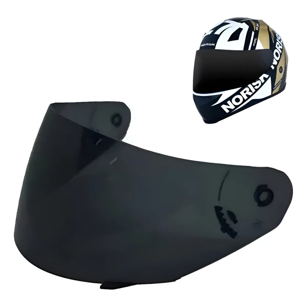 Viseira Fumê Norisk Razor FF802 - Stunt Ff391 Polivisor