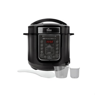 Panela De Pressão Elétrica 6L Kian 220V Preta em Oferta na Shopee