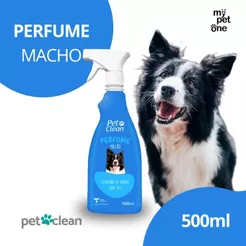 Perfume Para Cachorro e Gato Macho 500ml - Pet Clean