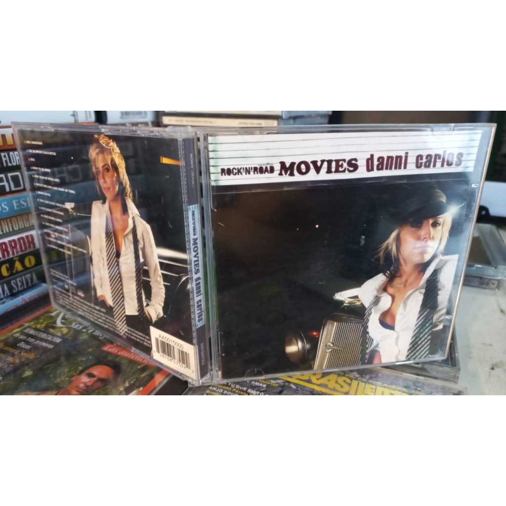Cd Danni Carlos - Rock 'n' Road Movies - Excelente -AA0015000 - Sony mrs. robinson iris moon river kiss from a a rose