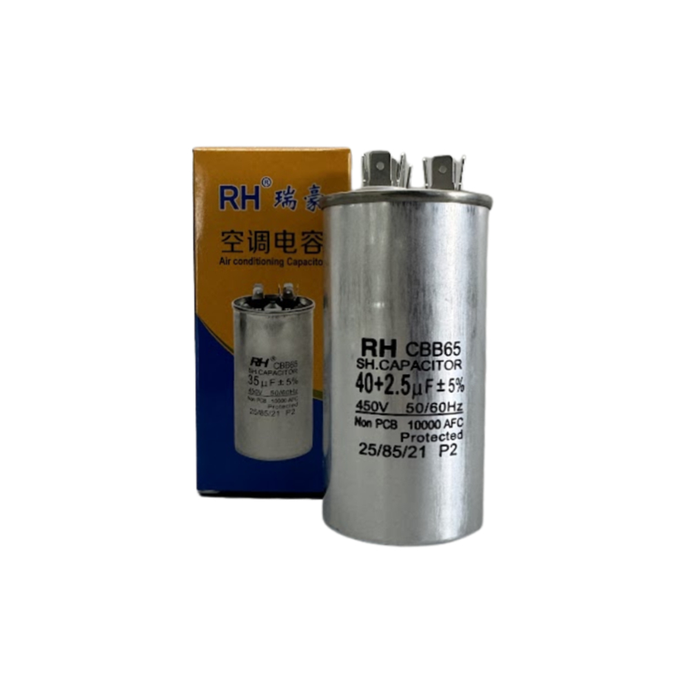 Capacitor Duplo de Partida 40uF + 2.5uF 450V para Ar Condicionado em Oferta na Shopee