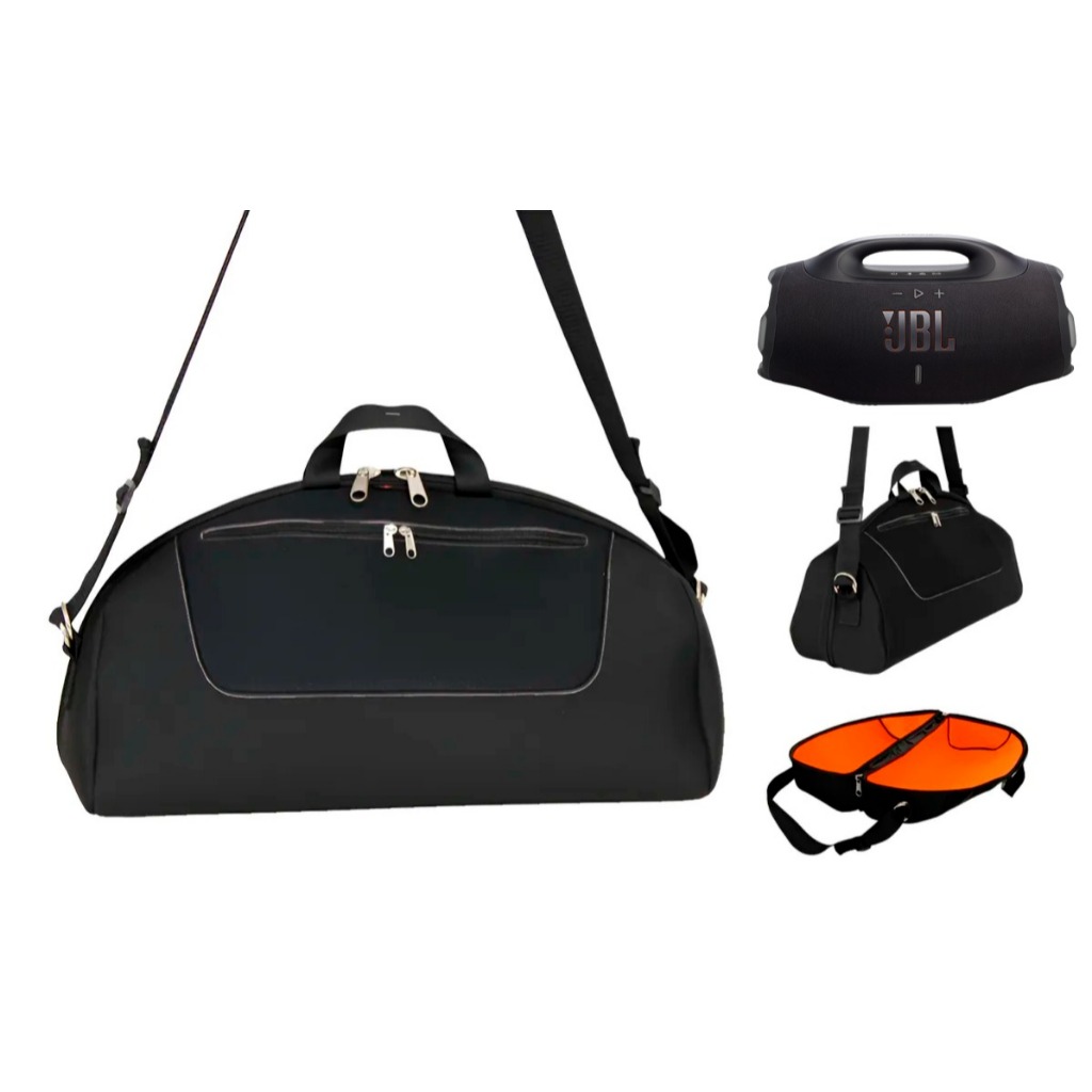 Case Estojo Bolsa Mala Para - Boombox 4 Com Bolso Nova