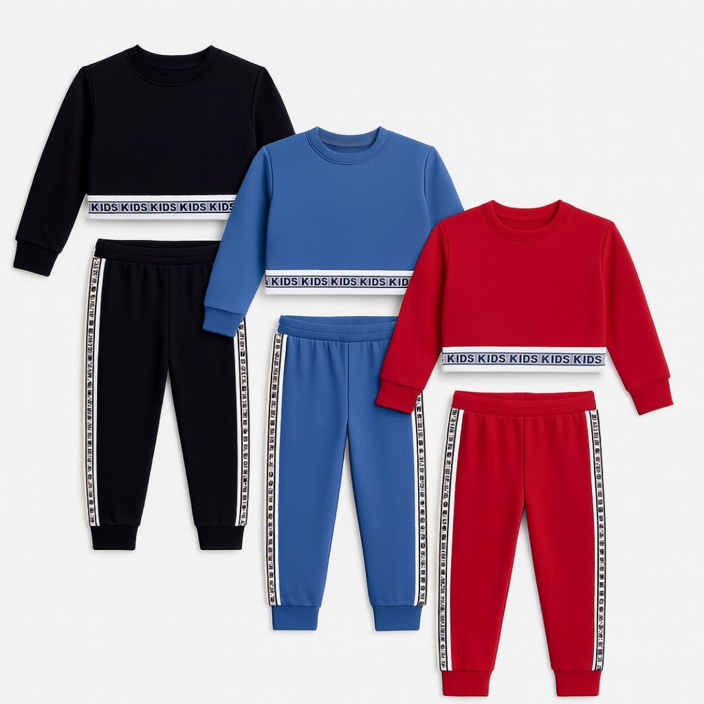 Conjunto Infantil e Juvenil Menina Moletinho - Cropped + Calça Tamanhos 10 ao 16 Inverno