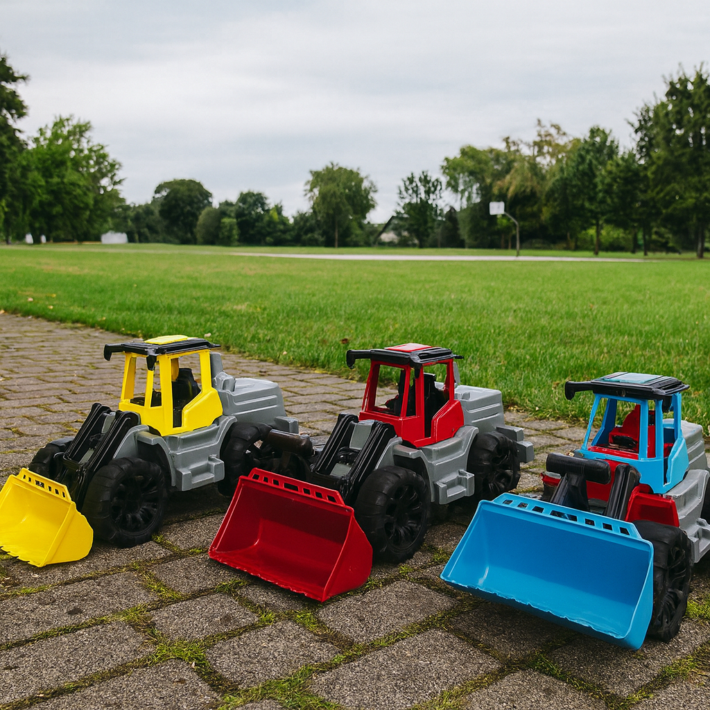 Maquina Carregadeira Trator Infantil Escavadeira Brinquedo Menino Carregadeira Kraft