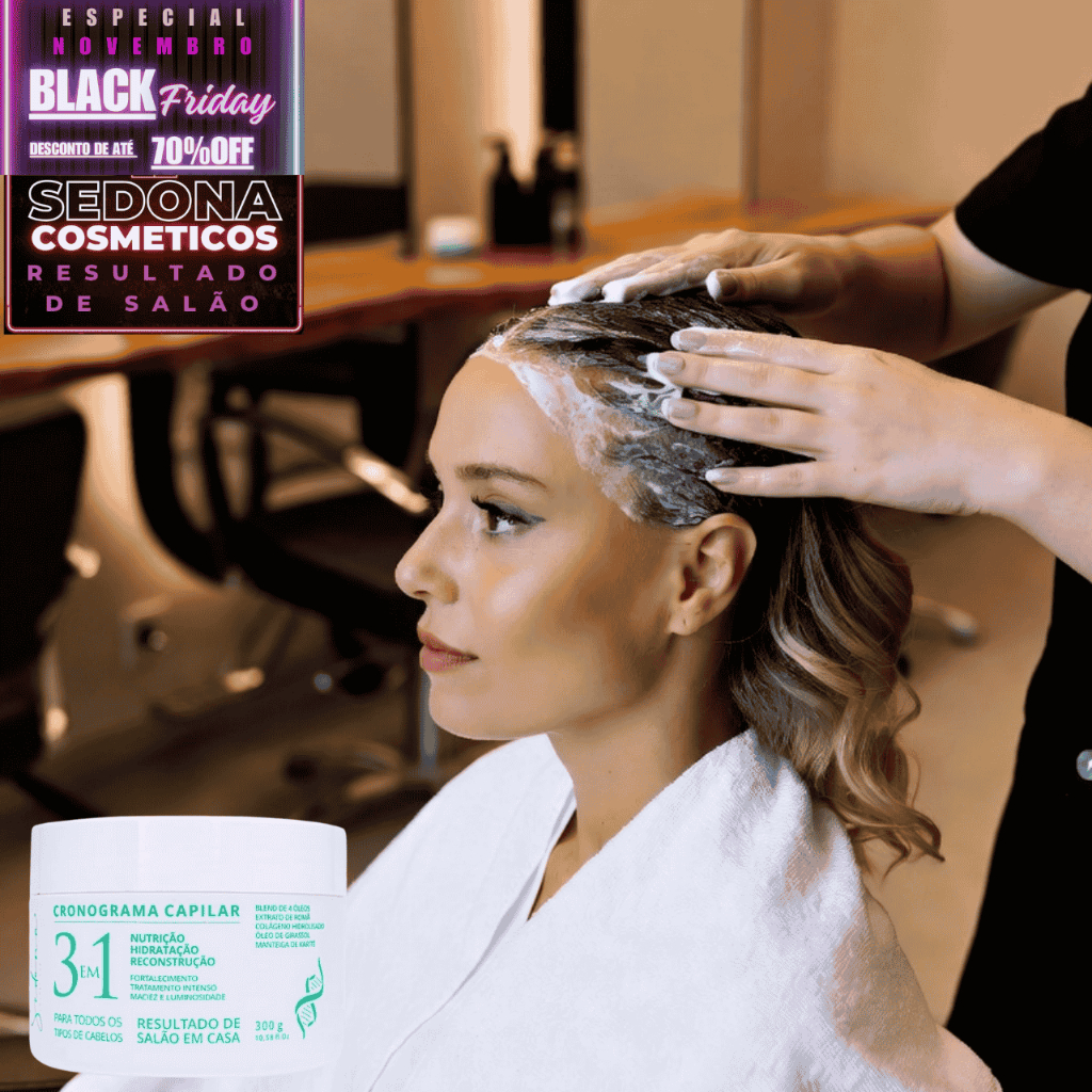 Máscara Cronograma PROFISSIONAL Capilar 3x1 300g Hidratação Nutrição  tratamento  Pós tratamento em Oferta na Shopee