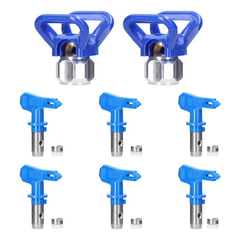 Kit 2 Porta Bico Airless + 6 Bicos 211/315/417/515/517/523