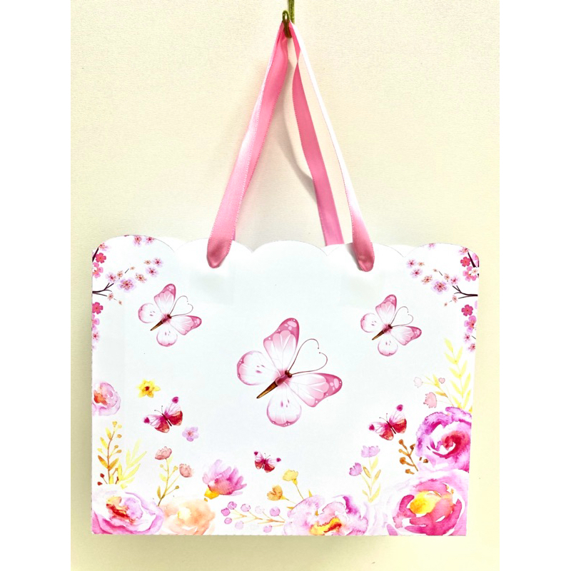 10 Sacolinhas Surpresa Jardim das Borboletas Rosa Jardim encantado Rosa Lembrancinha de Aniversário Festa Infantil