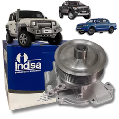 Bomba d`água Original Indisa para veículos Ford: Ranger e Troller T4 produto novo com qualidade e durabilidade