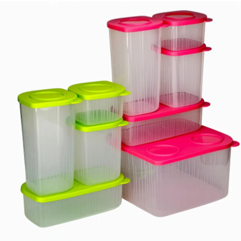 Kit Tupperware PDA 10/2025 Fresh Box 9 peças