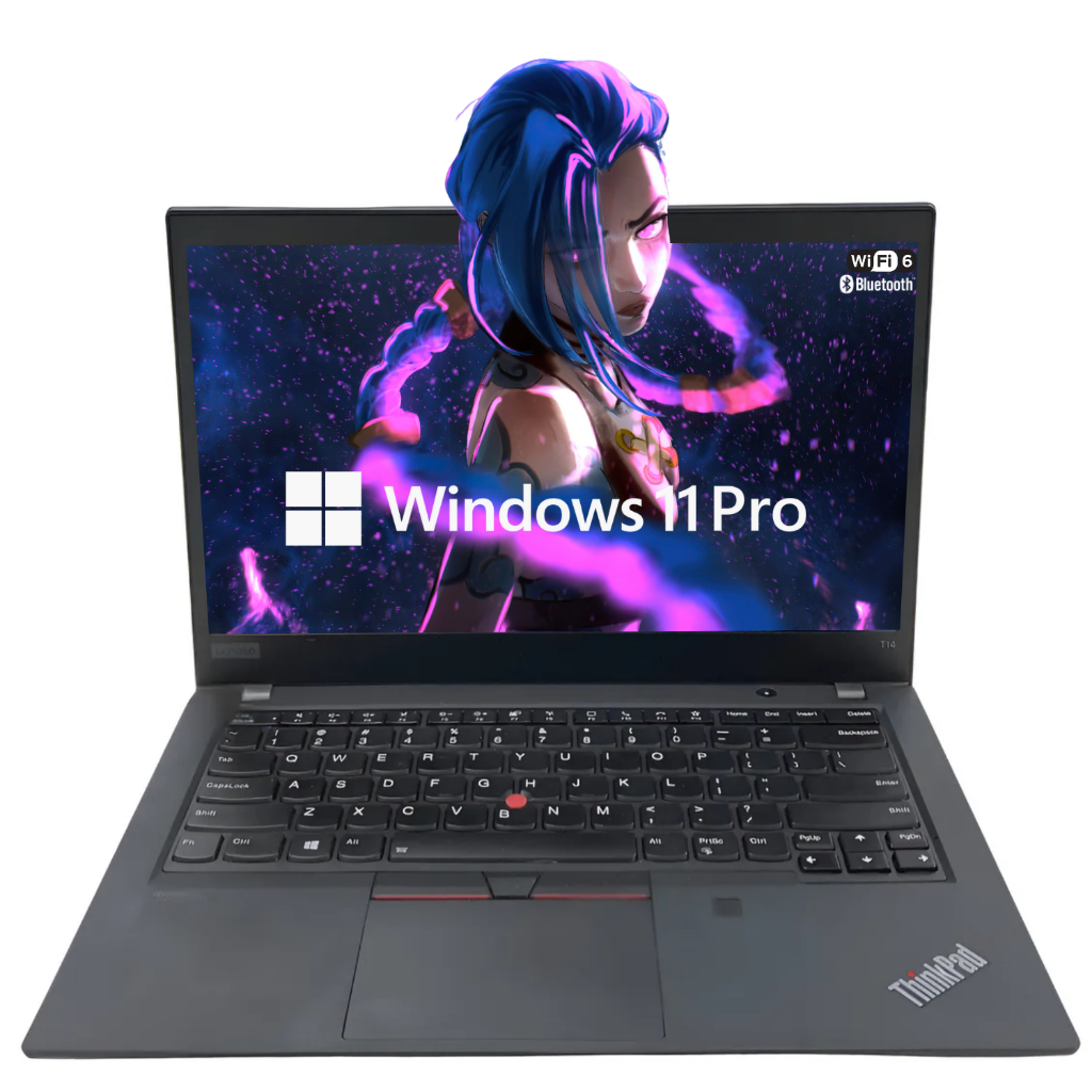 Notebook Lenovo Thinkpad T14 Core i5 SSD 256GB 16GB de memória Tela Touch Win 11 Pro Original