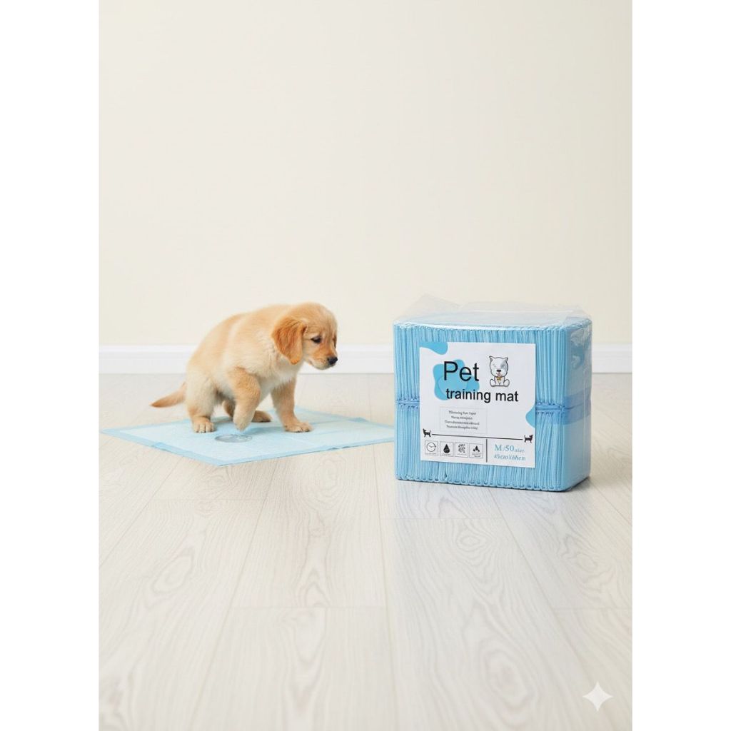 Tapete Higiênico Descartável para Cães e Gatos 45x60cm com 50 unidades - SEM ADESIVO  xixi passeio casa em Oferta na Shopee