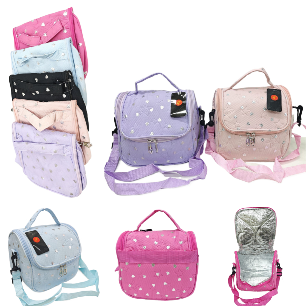 Bolsa Térmica Estampa com Coração, Fitness para Marmita, Viagem 8328 em Oferta na Shopee