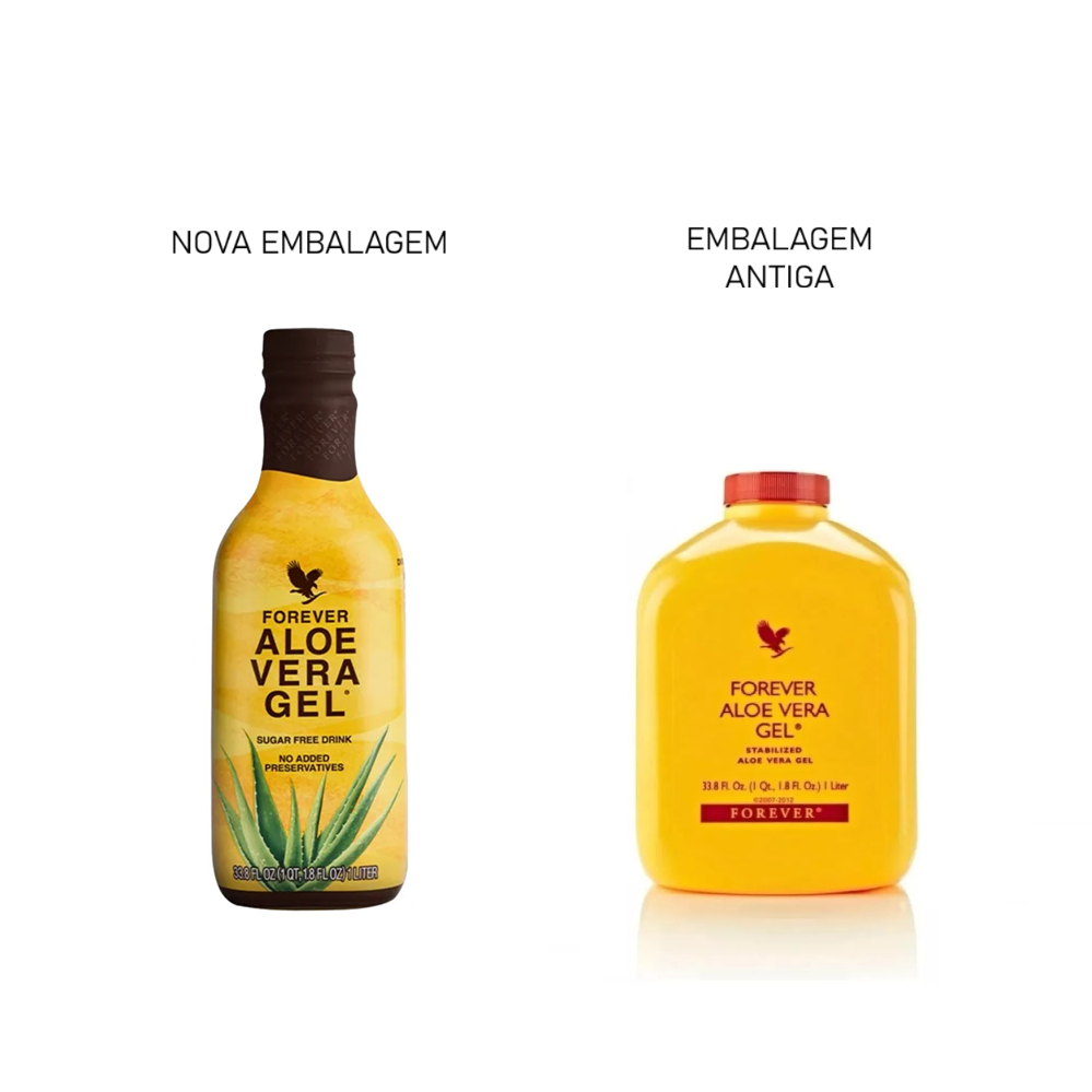 Suco de Aloe Vera Gel Puro Babosa Original Forever