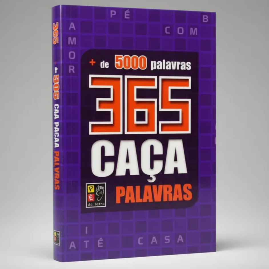 365 Caça Palavras | + de 5000 Palavras | Roxo