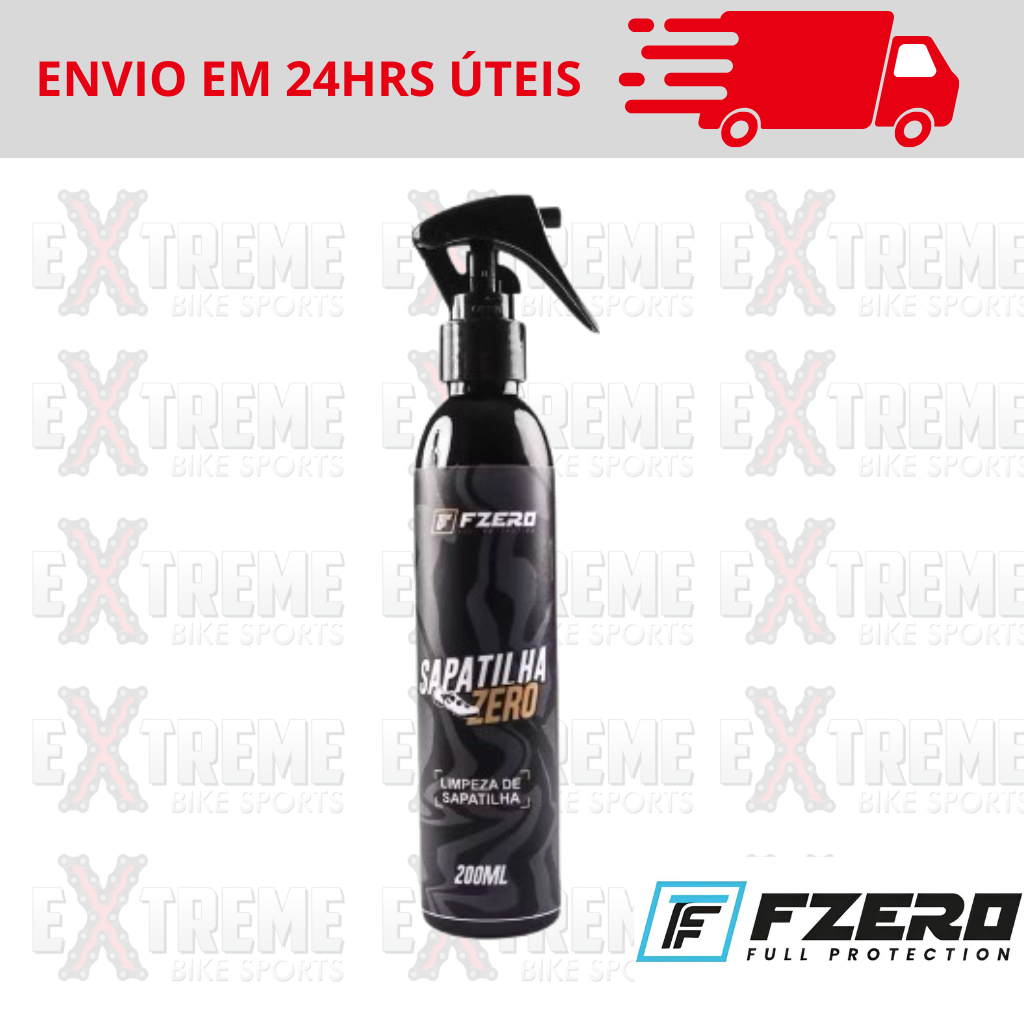 Sapatilha Zero 200ml Fzero LIMPADOR DE SAPATILHA