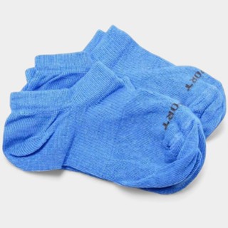Kit Meia Sapatilha Infantil Lupo Básico 2 Pares - Azul em Oferta na Shopee