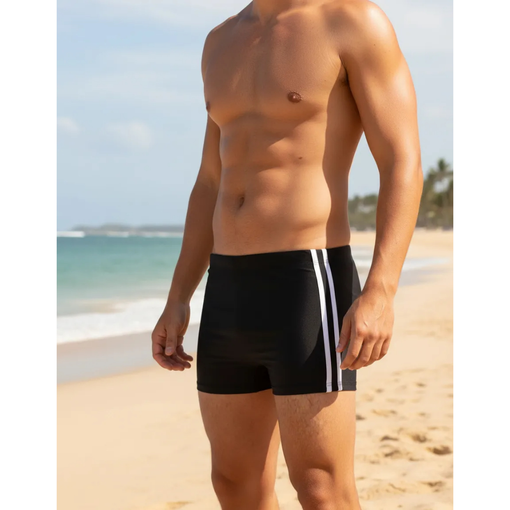 Kit 2 Sunga Boxer Masculina Conforto Forrada Para Praia Sunga Forrada Verão