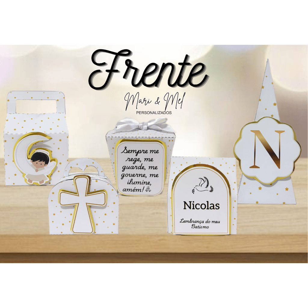 Kit Festa | Lembrancinha Aniversário Infantil | Aplique 3D | Batizado