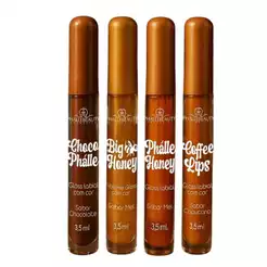 Kit 2 Gloss Labial com Sabor PhalleBeauty
