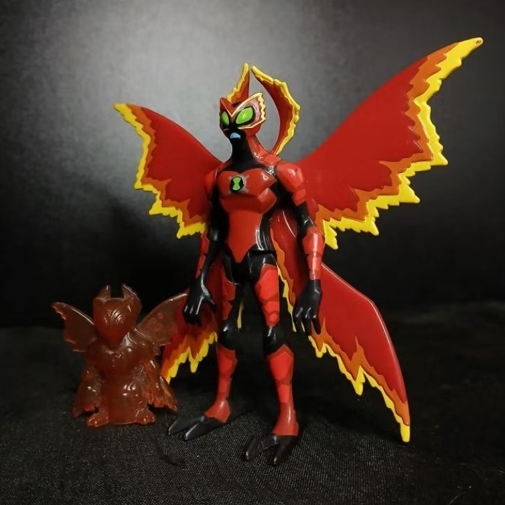 Raro Boneco Ben 10 Ultimate Alien Friagem Supremo COMPLETO Original Bandai - Importado dos UK!