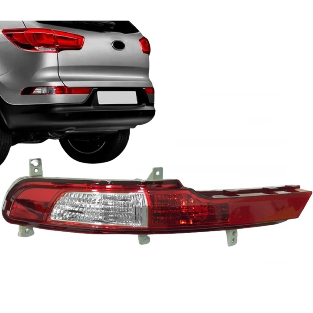 Refletor Olho de Gato Parachoque Traseiro Kia Sportage 2011/2015 Esquerdo