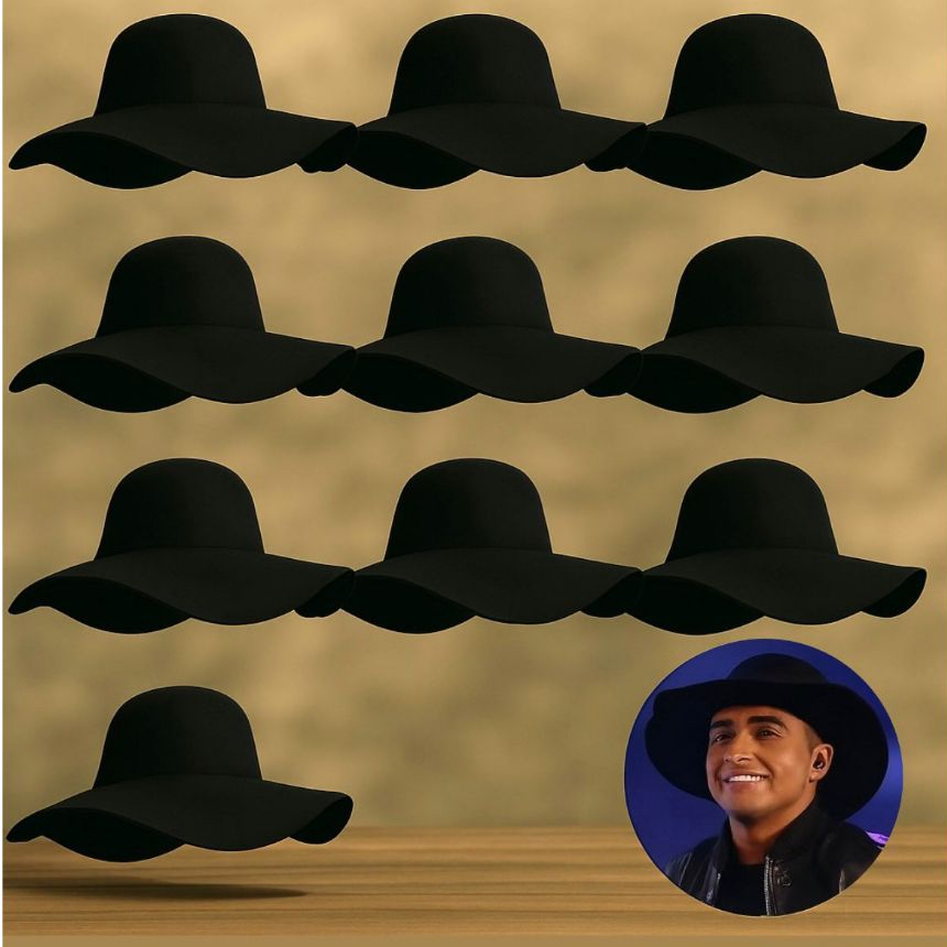 Kit 10 Chapéu Natanzinho Cata Ovo Caminhoneiro Tradicional Vaqueiro Country Feltro Unissex