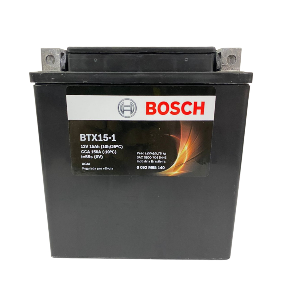 Bateria Moto Bosch BTX151 Triumph Tiger 800 12v 15ah Ytx16-bs-1