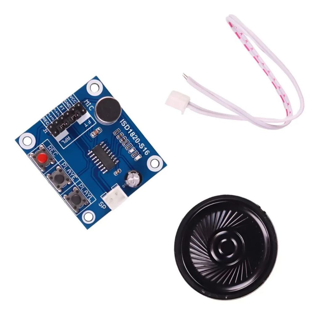 Módulo Gravador de Voz ISD1820 Arduino