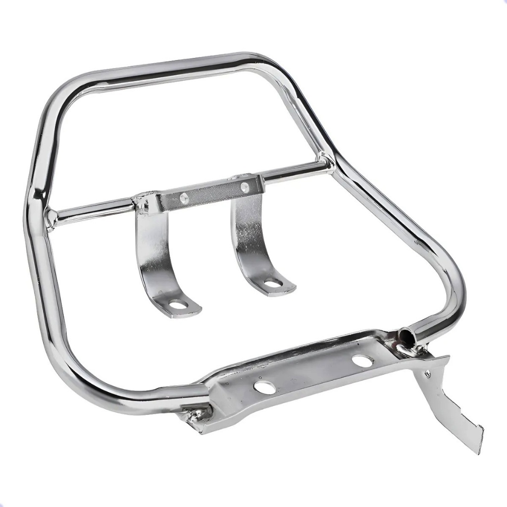Alça Traseira Honda Titan 150 2004 Até 2008 Modelo Esportiva Cromada
